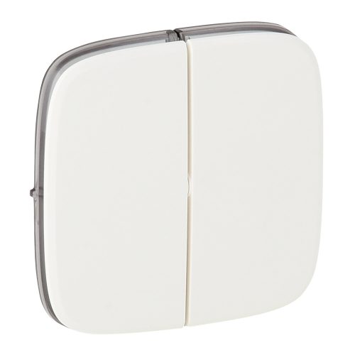 LEGRAND-755025 Valena Allure Kettős kapcsoló burkolat, Fehér