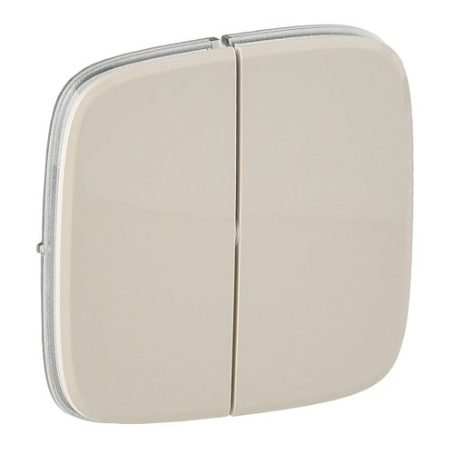 LEGRAND-755026 Valena Allure Kettős kapcsoló burkolat, Elefántcsont