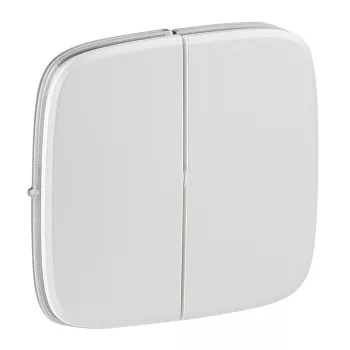   LEGRAND-755029 Valena Allure Kettős kapcsoló burkolat, Gyöngyház