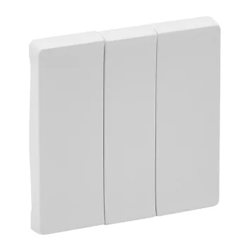 LEGRAND-755030 Valena Life hármas billentyű, fehér