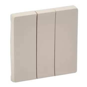 LEGRAND-755031 Valena Life hármas billentyű, elefántcsont
