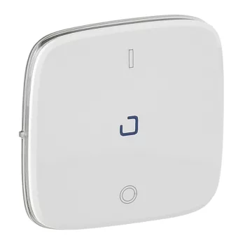   LEGRAND-755045 Valena Allure Kétpólusú kapcsoló burkolat, fj, Fehér