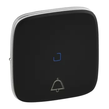   LEGRAND-755093 Valena Allure Váltónyomó burkolat jf, csj, Fekete