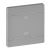 LEGRAND-755172 MyHome (Valena Life) BE/KI jelölés széles burkolat, alumínium