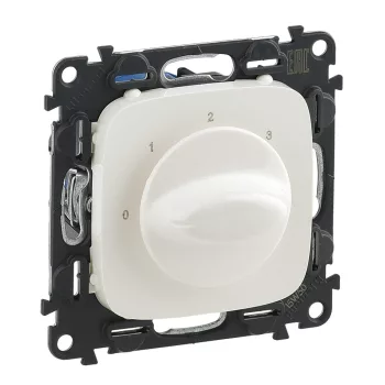   LEGRAND-755179 Valena Allure Ventilátor vezérlő (0-1-2-3 állású), burkolattal, Gyöngyház