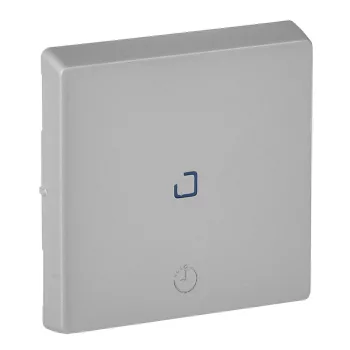   LEGRAND-755212 Valena Life Világítás + késleltetett ventilátor és Időzítőkapcsoló burkolat, alumínium