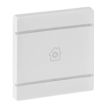   LEGRAND-755240 MyHome (Valena Life) általános kapcsoló széles burkolat, fehér