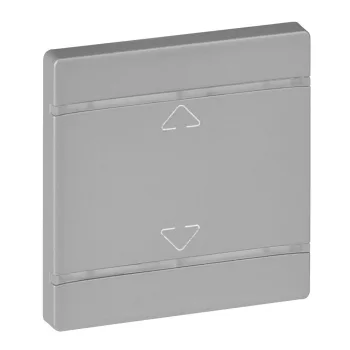   LEGRAND-755312 MyHome (Valena Life) redőnyvezérlés FEL/LE széles burkolat, alumínium