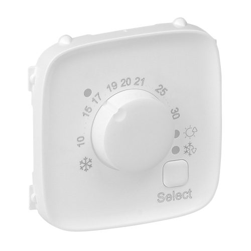 LEGRAND-755315 Valena Allure Elektronikus termosztát burkolat, Fehér