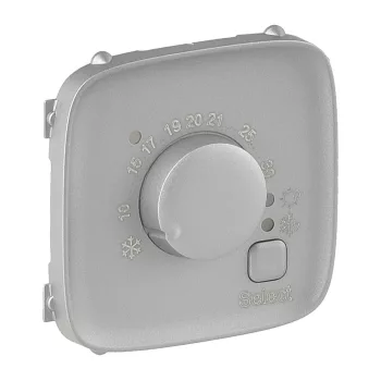   LEGRAND-755317 Valena Allure Elektronikus termosztát burkolat, Alumínium