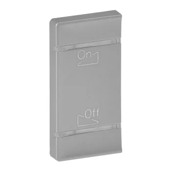   LEGRAND-755323 MyHome (Valena Life) hangerővezérlés, fényerőszabályozás, bal oldali burkolat, alumínium