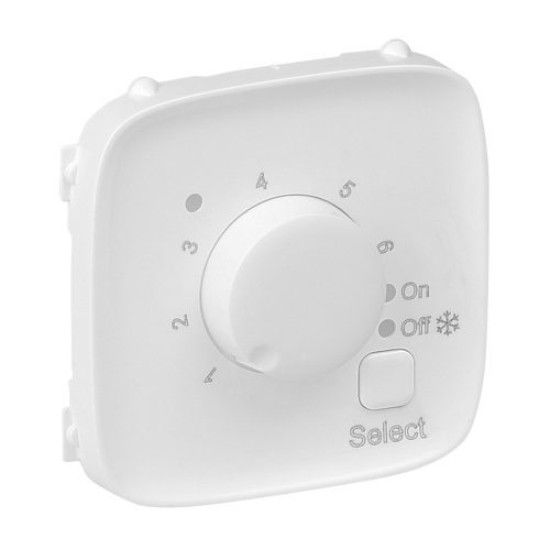 LEGRAND-755325 Valena Allure Padlófűtés termosztát burkolat, Fehér