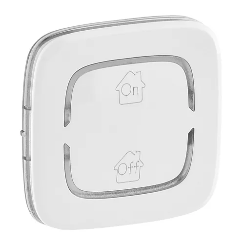 LEGRAND-755364 MyHOME (Valena Allure) GEN BE/KI széles burkolat, fehér