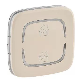   LEGRAND-755368 MyHOME (Valena Allure) GEN BE/KI széles burkolat, elefántcsont
