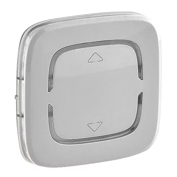   LEGRAND-755414 MyHome (Valena Allure) redőnyvezérlő széles burkolat, aluminium