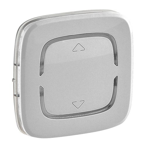LEGRAND-755414 MyHome (Valena Allure) redőnyvezérlő széles burkolat, aluminium