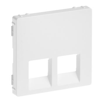   LEGRAND-755420 Valena Life 2xRJ45/RJ11 csatlakozóaljzat burkolat fehér