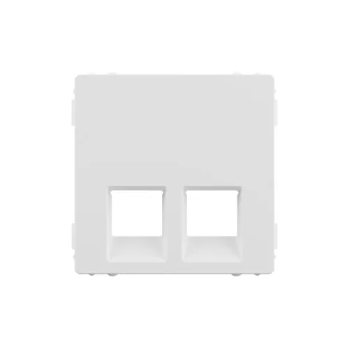 LEGRAND-755420 Valena Life 2xRJ45/RJ11 csatlakozóaljzat burkolat fehér