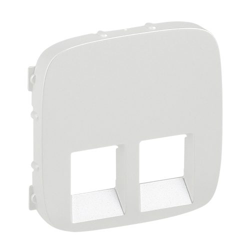 LEGRAND-755429 Valena Allure 2xRJ11/RJ45 aljzat burkolat, Gyöngyház