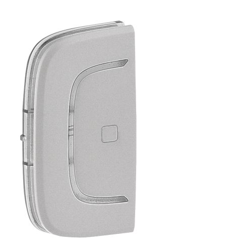 LEGRAND-755443 MyHome (Valena Allure) stop jobb vagy bal oldali burkolat, aluminium