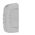LEGRAND-755443 MyHome (Valena Allure) stop jobb vagy bal oldali burkolat, aluminium