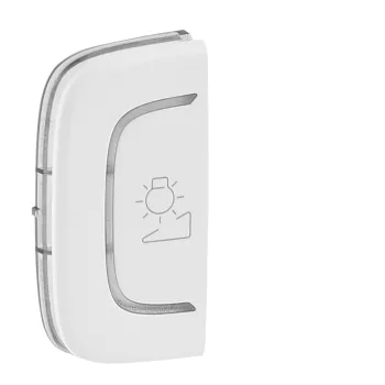   LEGRAND-755483 Myhome (Valena Allure) fényerőszabályzás bal oldali burkolat, fehér