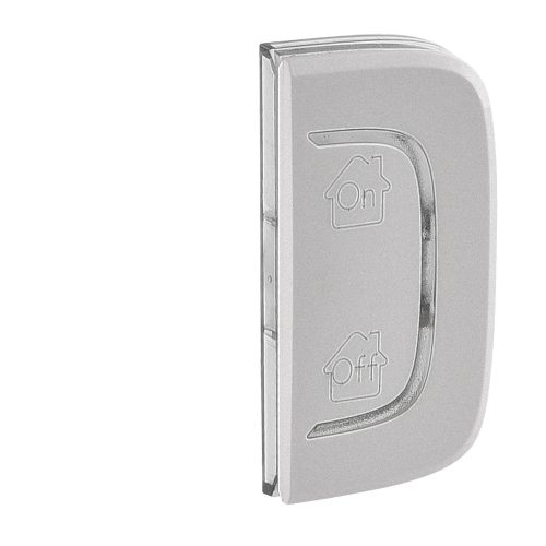 LEGRAND-755538 MyHOME (Valena Allure) GEN BE/KI jobb oldali burkolat, aluminium