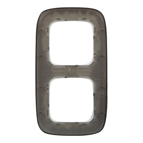 LEGRAND-755542 Valena Allure Kettes keret, Fehérüveg