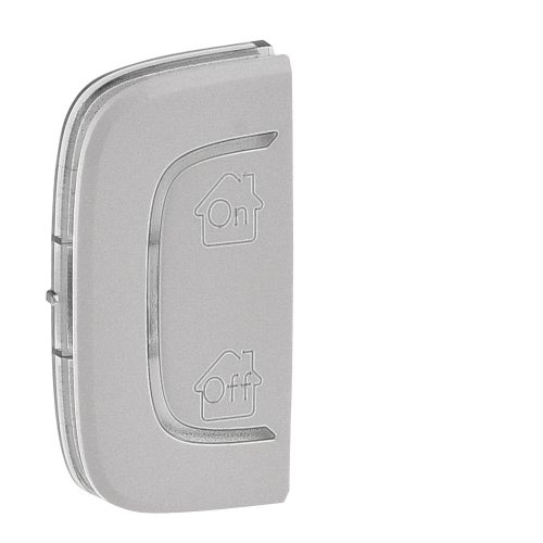 LEGRAND-755546 MyHOME (Valena Allure) GEN BE/KI bal oldali burkolat, aluminium