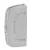LEGRAND-755546 MyHOME (Valena Allure) GEN BE/KI bal oldali burkolat, aluminium