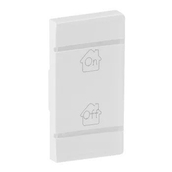   LEGRAND-755555 MyHome (Valena Life) általános BE/KI jelölés jobb oldali burkolat, fehér