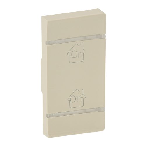 LEGRAND-755556 MyHome (Valena Life) általános BE/KI jelölés jobb oldali burkolat, elefántcsont
