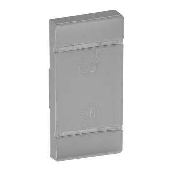   LEGRAND-755557 MyHome (Valena Life) általános BE/KI jelölés jobb oldali burkolat, alumínium