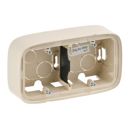 LEGRAND-755562 Valena Allure Kettős kiemelődoboz, Elefántcsont