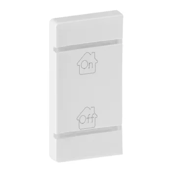   LEGRAND-755565 MyHome (Valena Life) általános BE/KI jelölés bal oldali burkolat, fehér