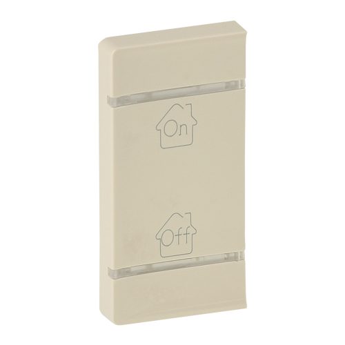 LEGRAND-755566 MyHome (Valena Life) általános BE/KI jelölés bal oldali burkolat, elefántcsont