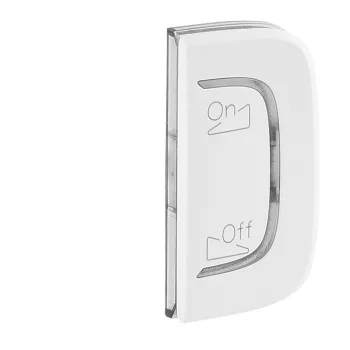   LEGRAND-755568 MyHOME (Valena Allure) hangerővezérlés, fényerőszabályzás jobb oldali burkolat, fehér