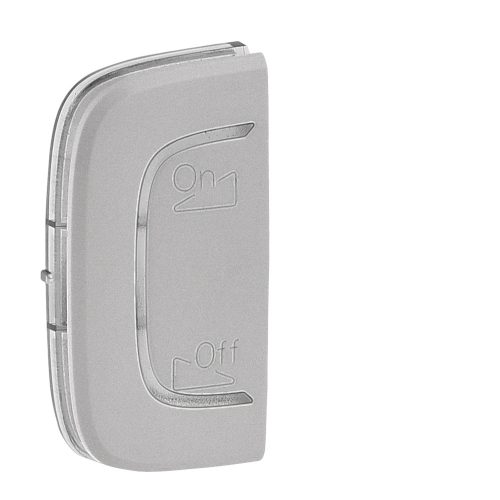 LEGRAND-755578 MyHOME (Valena Allure) hangerővezérlés, fényerőszabályzás bal oldali burkolat, aluminium