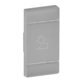   LEGRAND-755582 MyHome (Valena Life) fényerőszabályzás FEL/LE, jobb oldali burkolat, alumínium