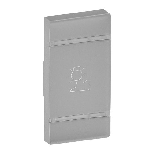 LEGRAND-755582 MyHome (Valena Life) fényerőszabályzás FEL/LE, jobb oldali burkolat, alumínium