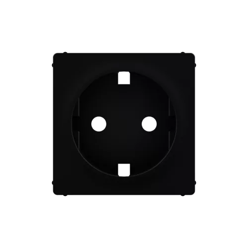 LEGRAND-756202 Valena Life 2P+F csatlakozóaljzat burkolat, fekete