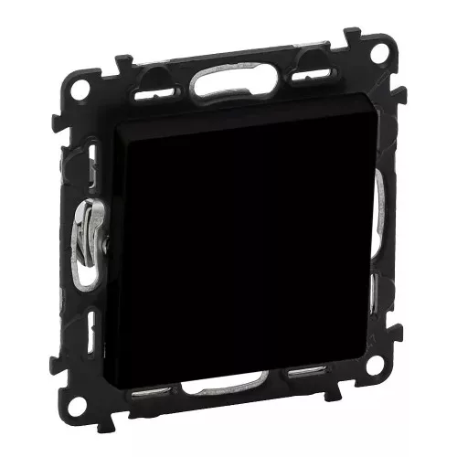 LEGRAND-756316 Valena Life váltókapcsoló mechanizmus burkolattal, 10 AX, fekete