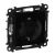 LEGRAND-756320 Valena Life 2P+F csatlakozóaljzat mechanizmus burkolattal, biztonsági zsaluval, rugós vezetékbekötéssel, fekete