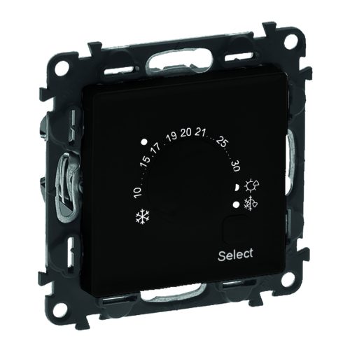 LEGRAND-756333 Valena Life elektronikus szobatermosztát, fekete