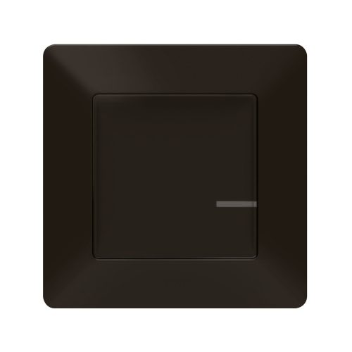 LEGRAND-756384 Valena Life okos egypólusú kapcsoló / fényerőszabályzó (végrehajtó), süllyesztett, nulla bekötőkapocs nélküli, retrofit, kompenzátor modullal és díszítőkerettel szállítva, fekete színű,