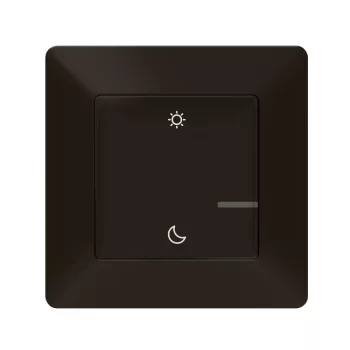   LEGRAND-756389 Valena Life with Netatmo okos vezeték nélküli ébredés/elalvás szcenárió kapcsoló (elemes távvezérlő), falon kívüli, 1-es kerettel, fekete