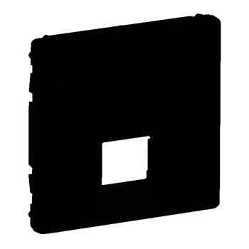   LEGRAND-756412 Valena Life RJ11 csatlakozóaljzat burkolat, fekete