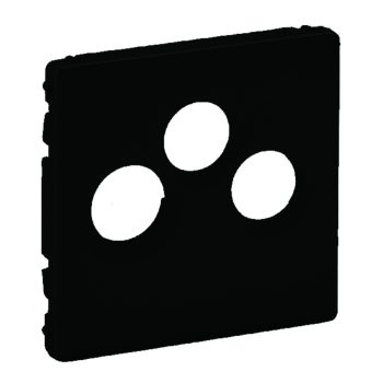   LEGRAND-756792 Valena Life TV-Rádió-SAT csatlakozóaljzat burkolat, fekete