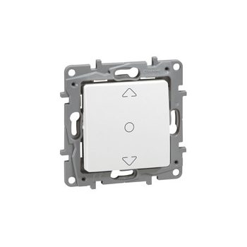   LEGRAND-764511 Niloé redőnykapcsoló (3 állású) 6A, mechanikus végállású motor közvetlen vezérléséhez, fehér