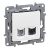 LEGRAND-764570 Niloé RJ11 + RJ45 Cat.5 UTP csatlakozóaljzat, fehér